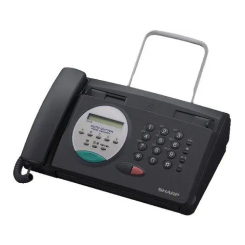 Sharp UX-53 User manual