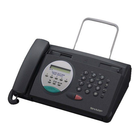 Sharp FO-77 User manual