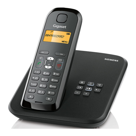 Siemens Gigaset AS285 User manual