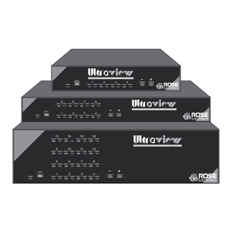 Rose electronics UltraView User manual