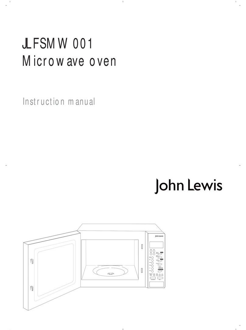 John Lewis JLFSMW001 instruction manual