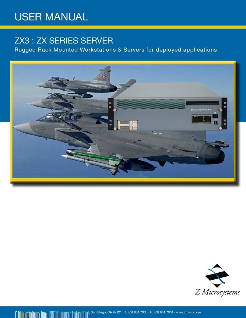 Z Microsystems ZX3 user manual