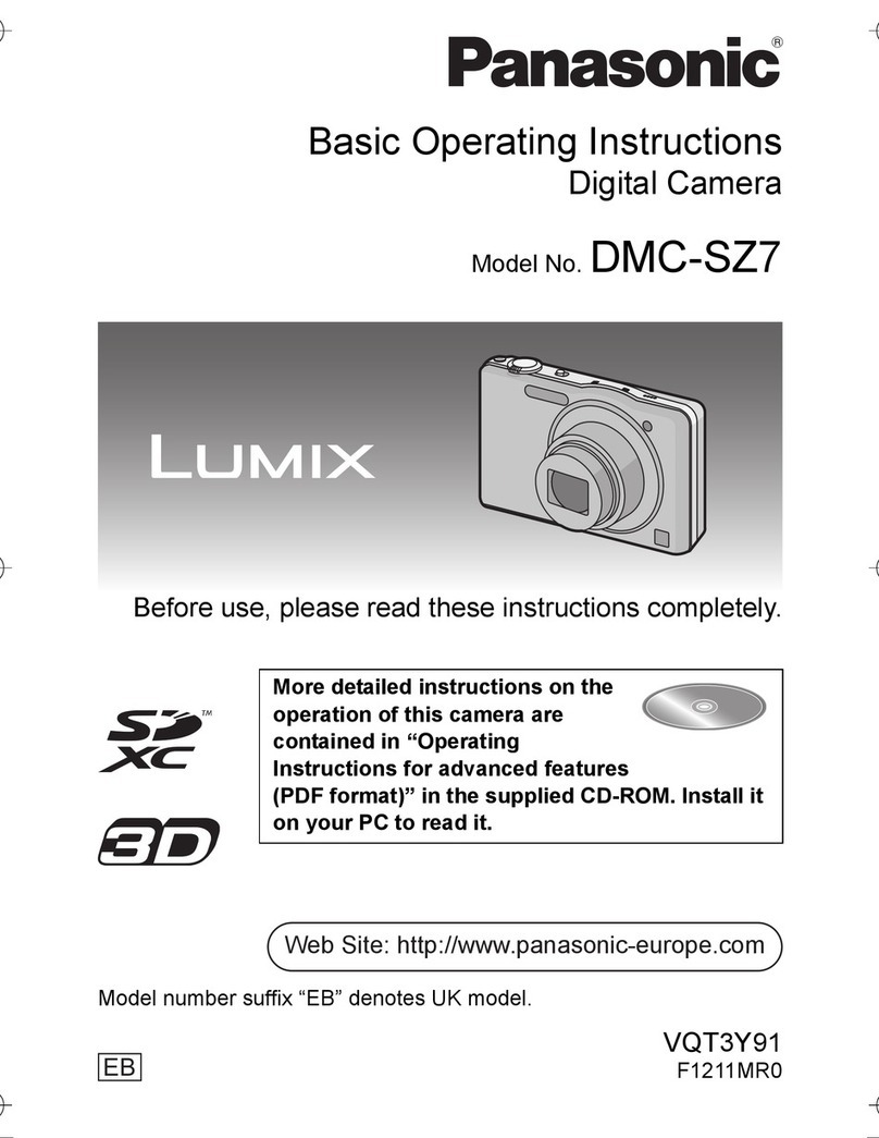 Panasonic Lumix DMC-SZ7 Technical specifications Panasonic Lumix DMC-SZ7 Technical specifications