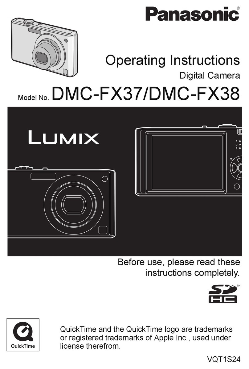 Panasonic LUMIX DMC-FX38 User manual