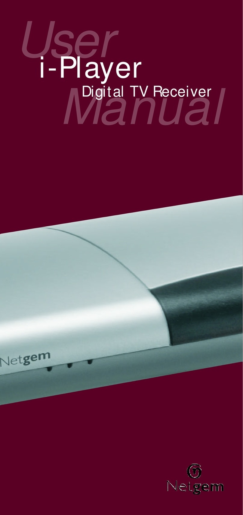 NETGEM i-PLAYER user manual