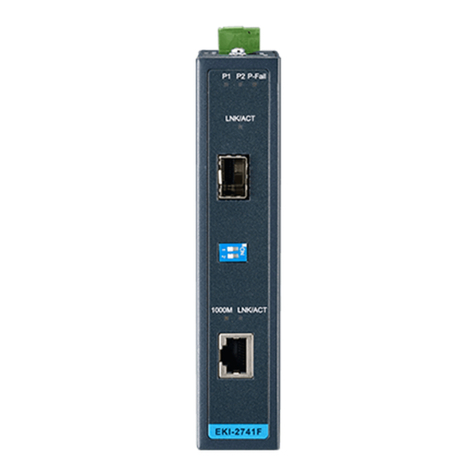 Advantech EKI-2741F user manual