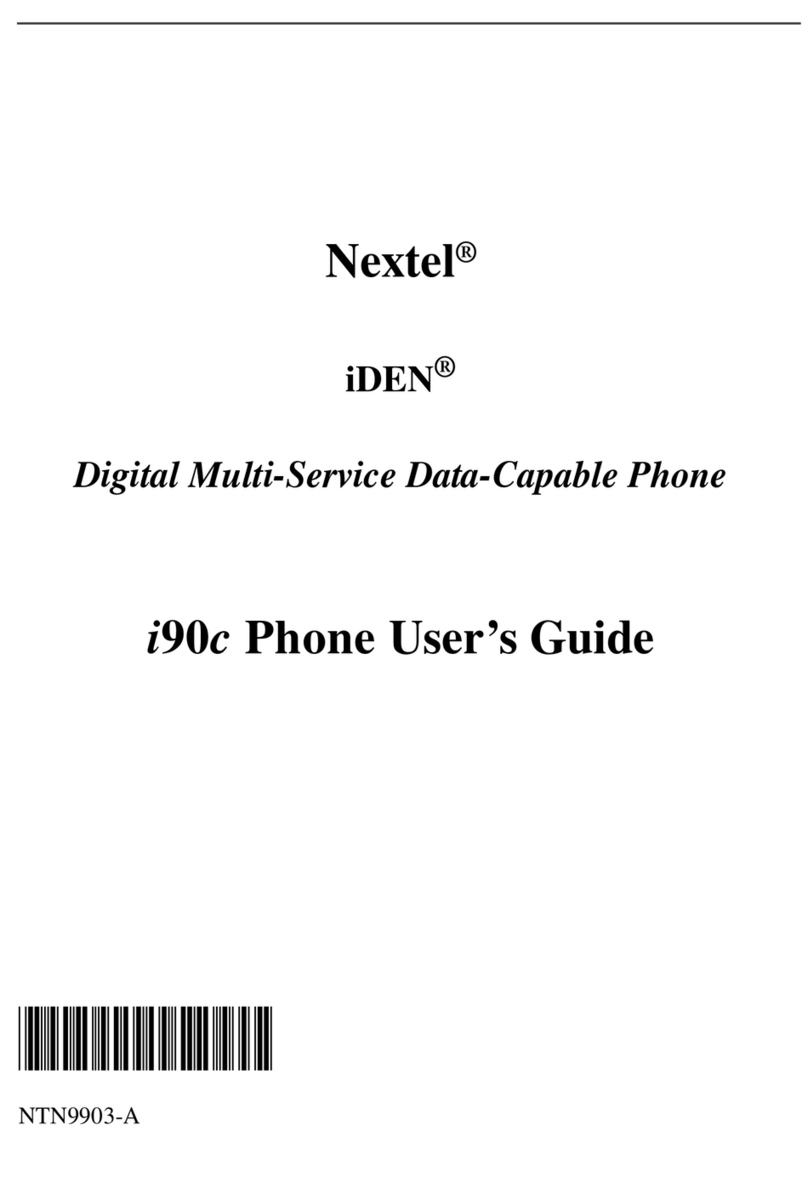 Motorola i90c User manual