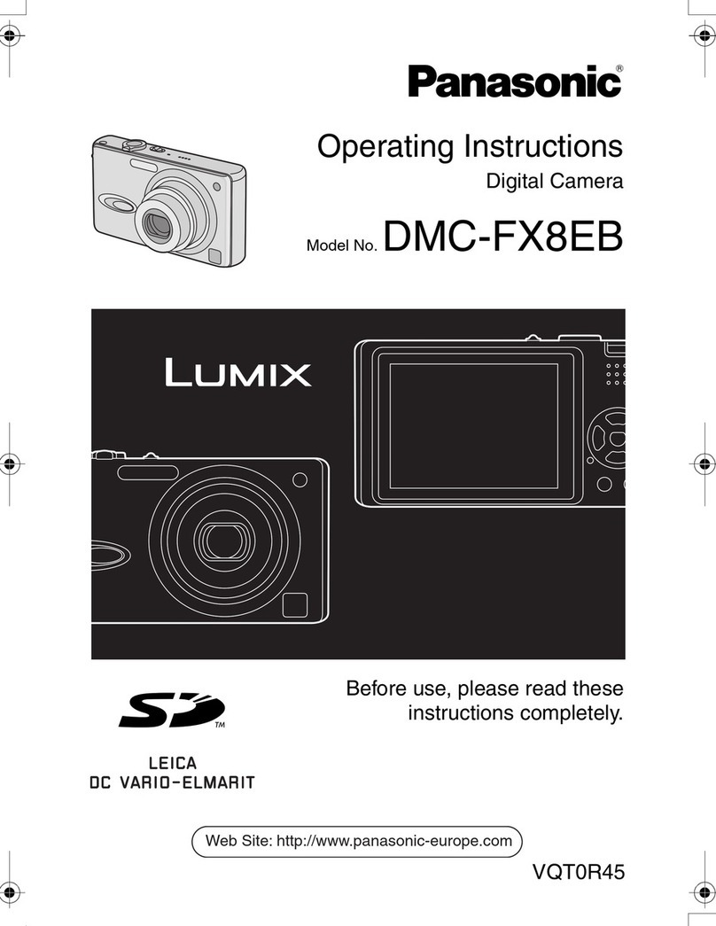 Panasonic LUMIX DMC-FX8EB User manual