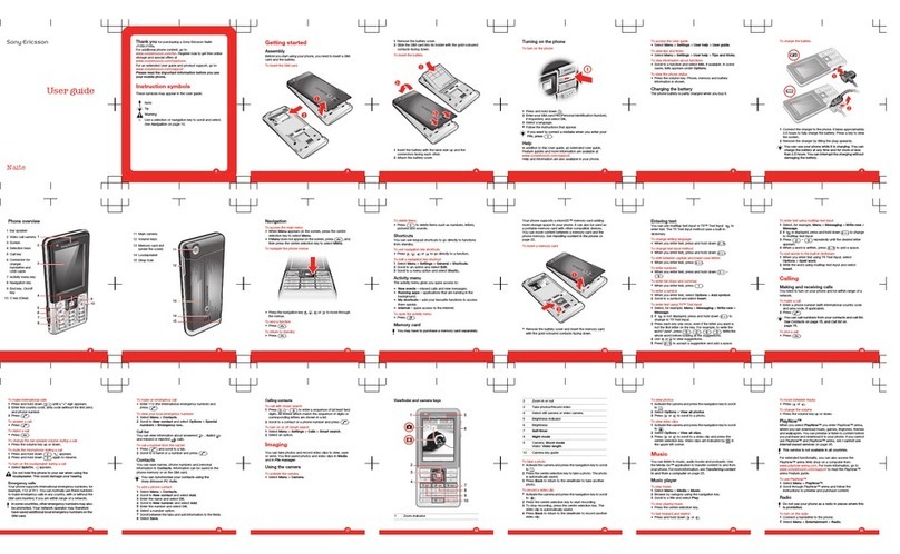 Sony Ericsson Naite J105i User manual Sony Ericsson Naite J105i User manual