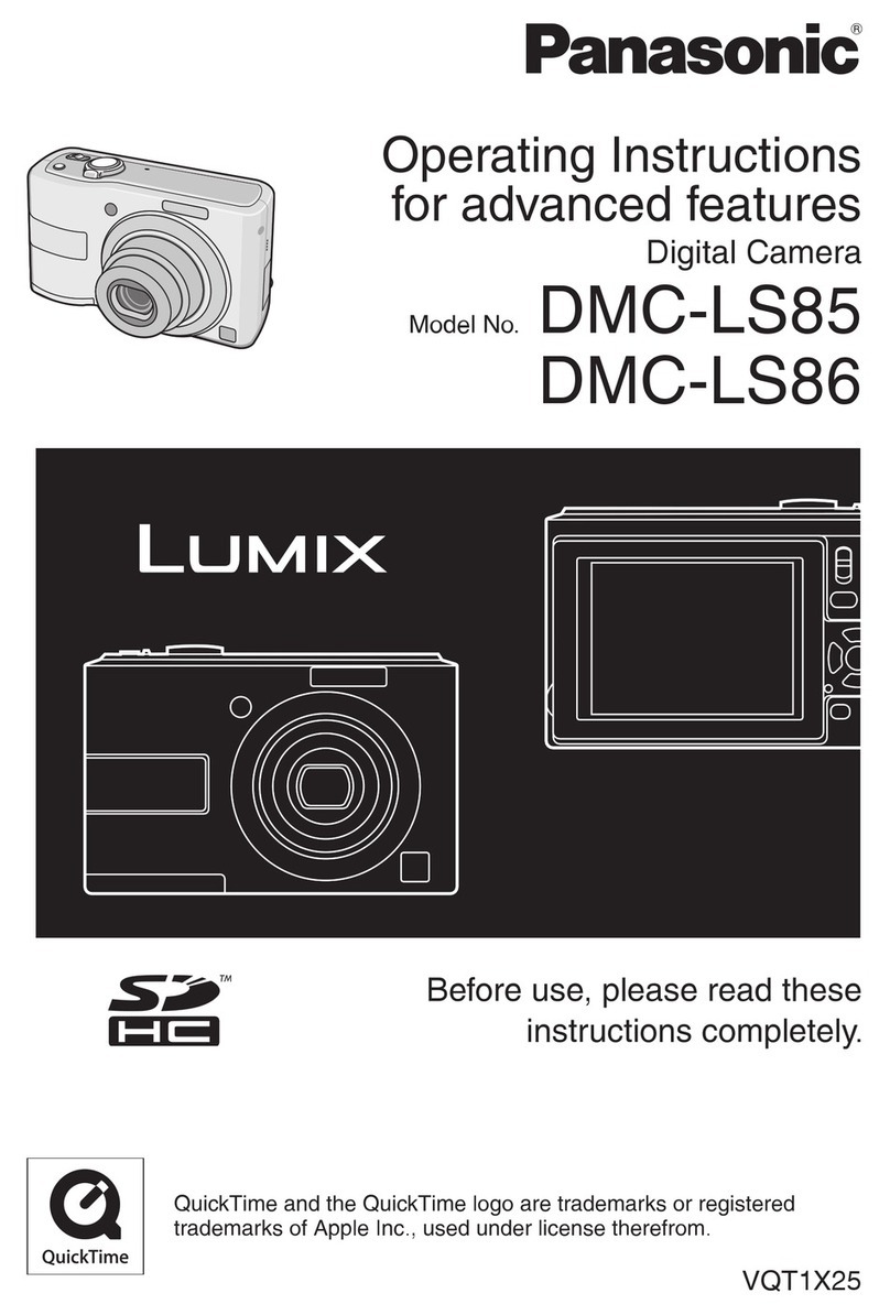 Panasonic Lumix DMC-LS85 User manual Panasonic Lumix DMC-LS85 User manual