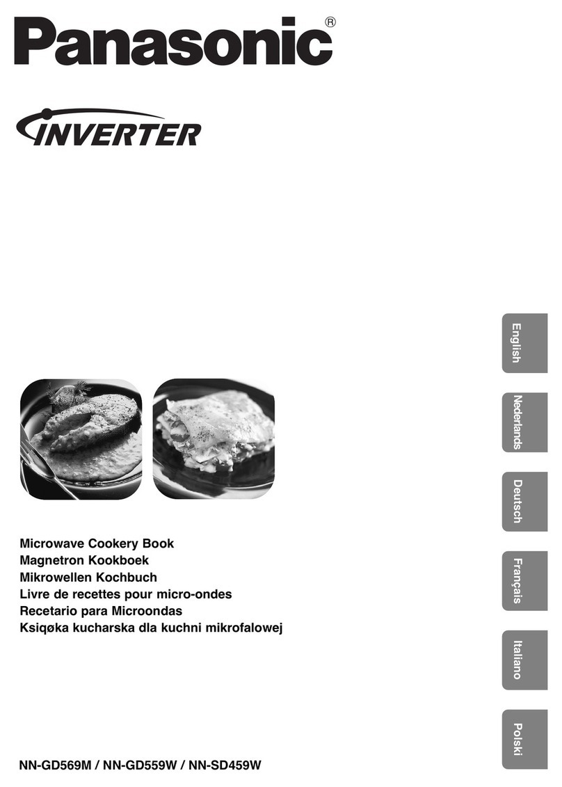 Panasonic inverter NN-GD569M User manual Panasonic inverter NN-GD569M User manual