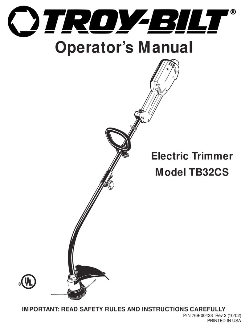 Troy-Bilt TB32CS User manual