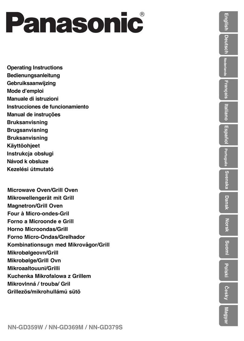 Panasonic NN-GD359W operating instructions