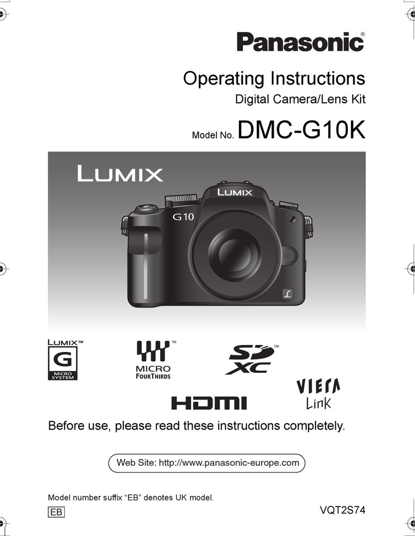 Panasonic Lumix DMC-G10K User manual