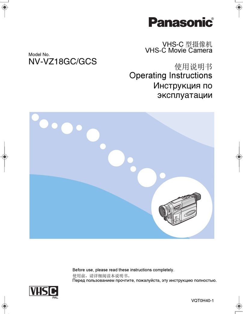 Panasonic NV-VZ18GC operating instructions