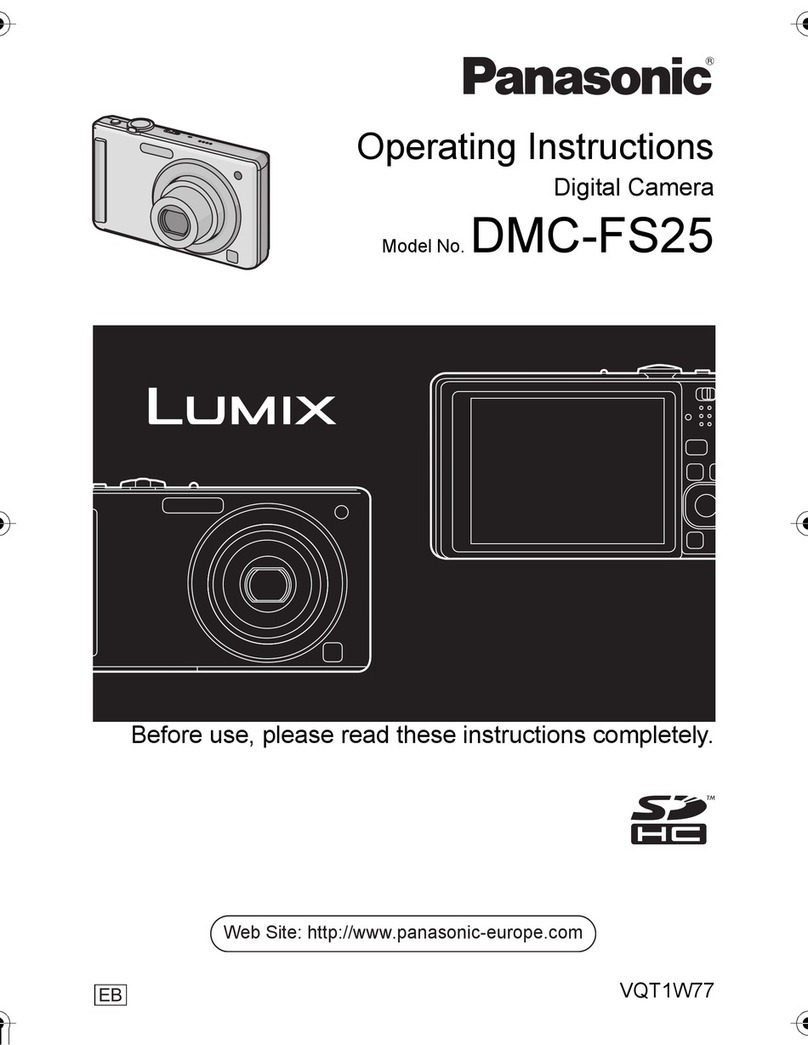 Panasonic LUMIX DMC-FS25 operating instructions