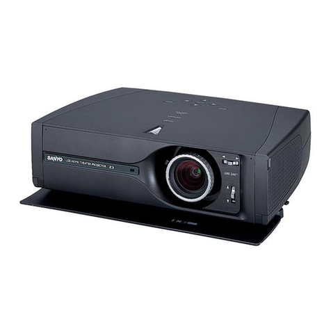Sanyo PLV-Z3 User manual