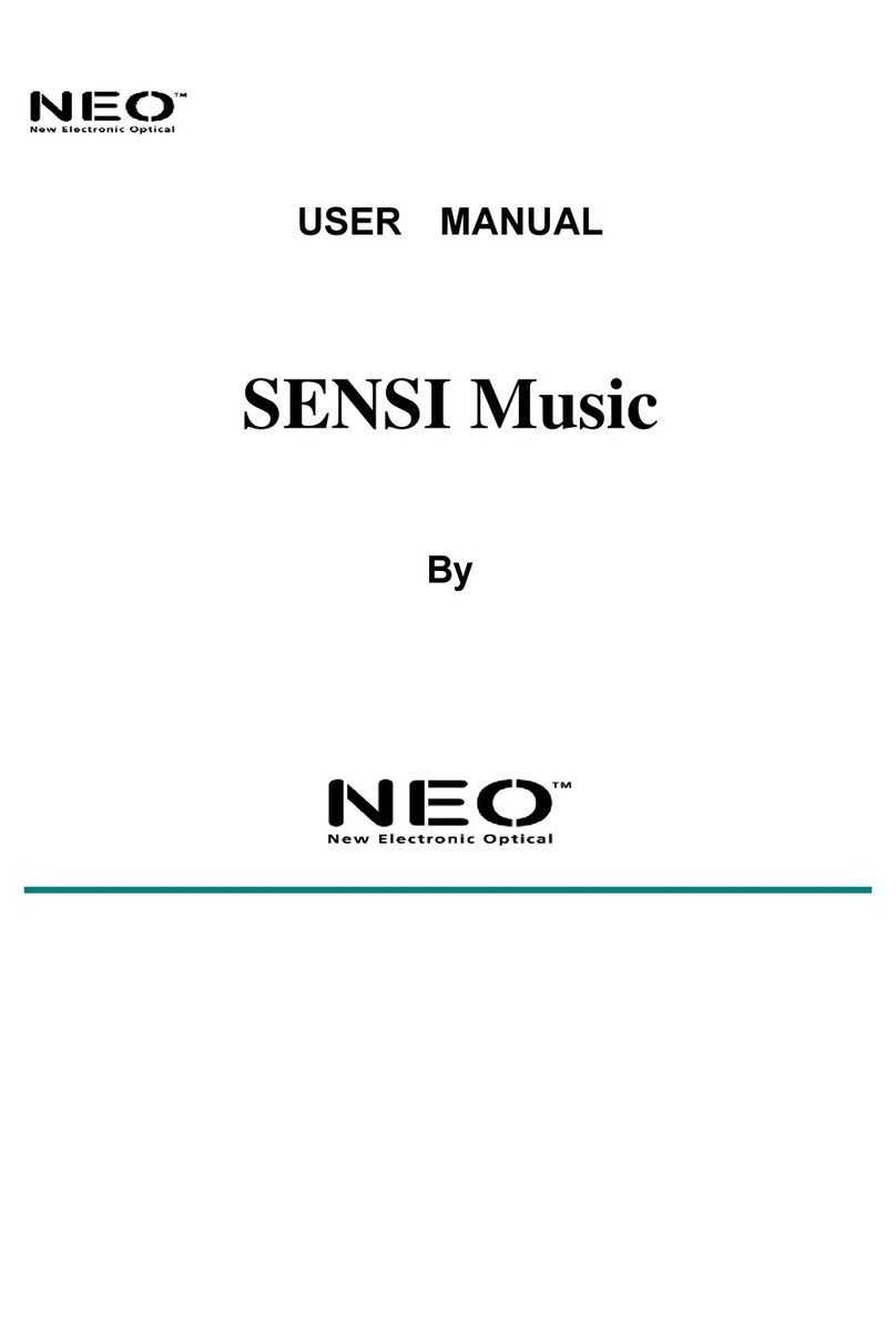 NEO SENSI MUSIC user manual