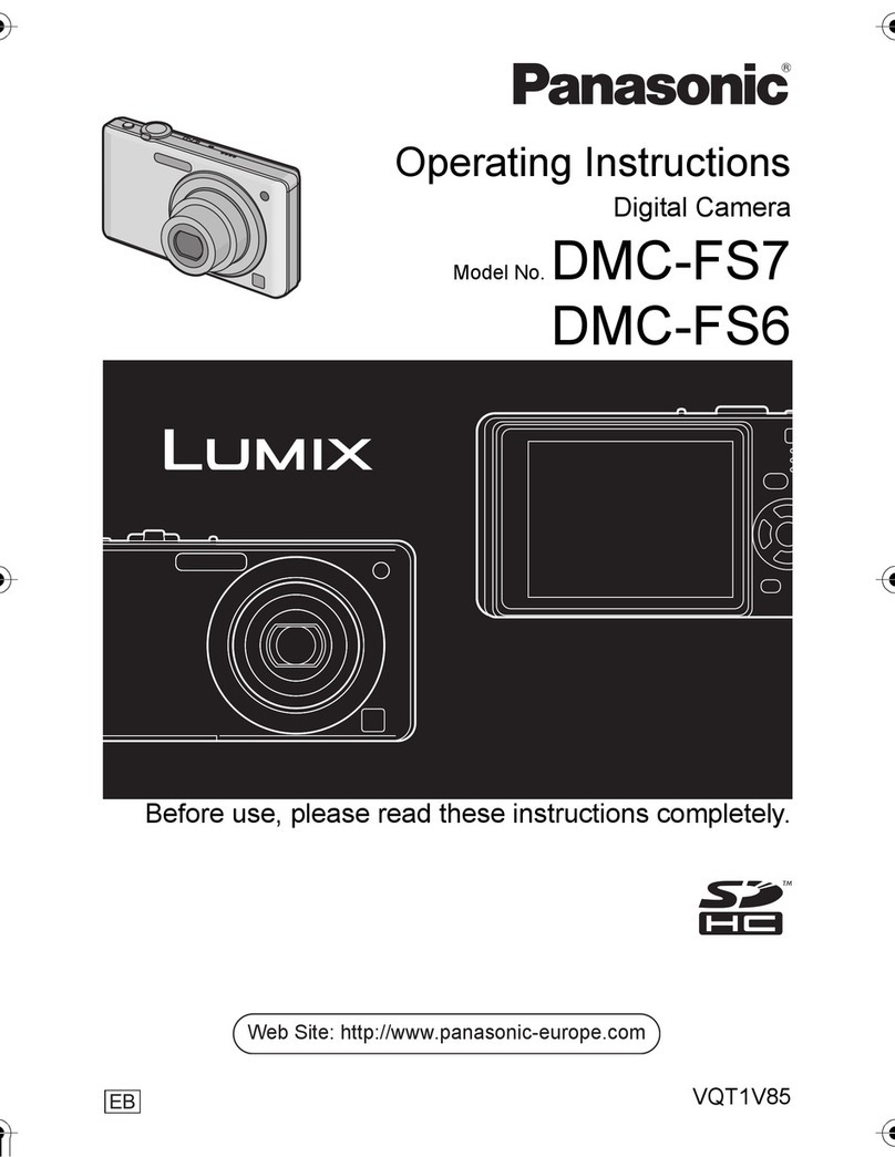 Panasonic LUMIX DMC-FS6 operating instructions