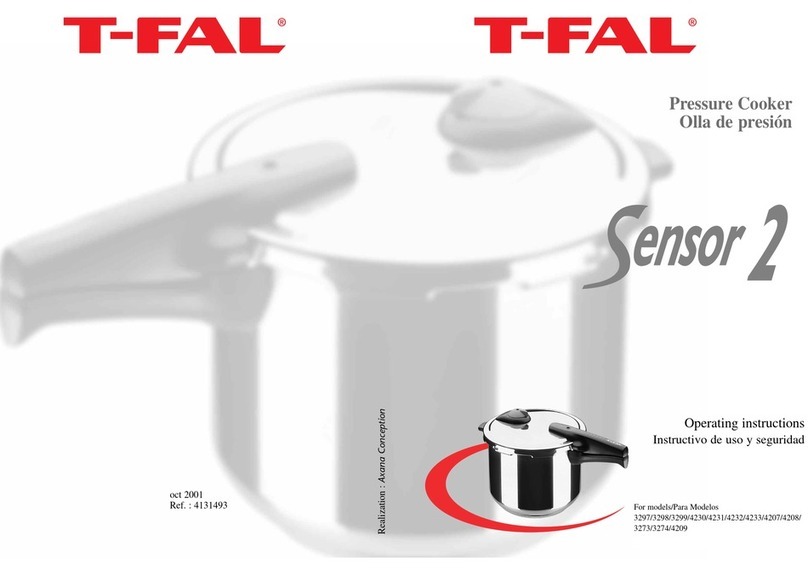T-Fal SENSOR 2 operating instructions
