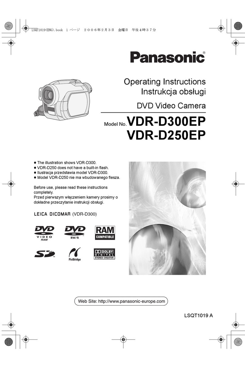 Panasonic VDR-D250EP User manual