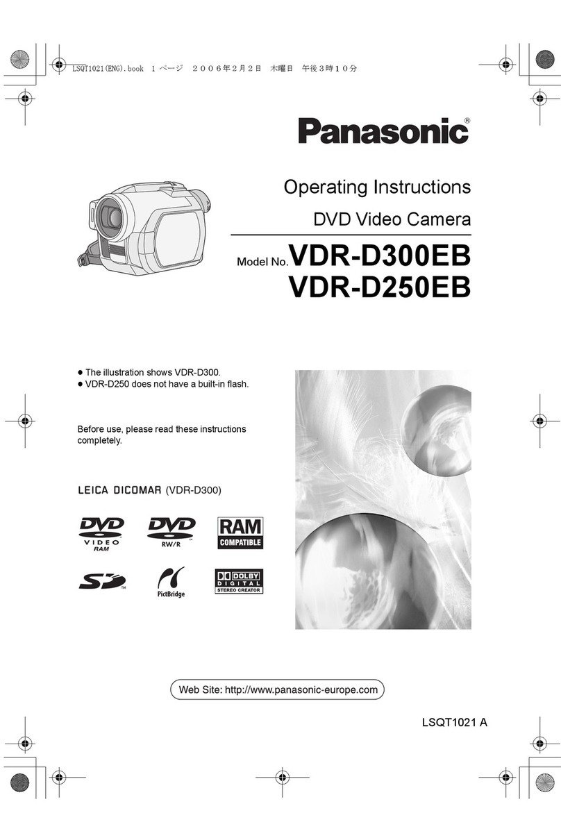 Panasonic VDR-D250EB User manual