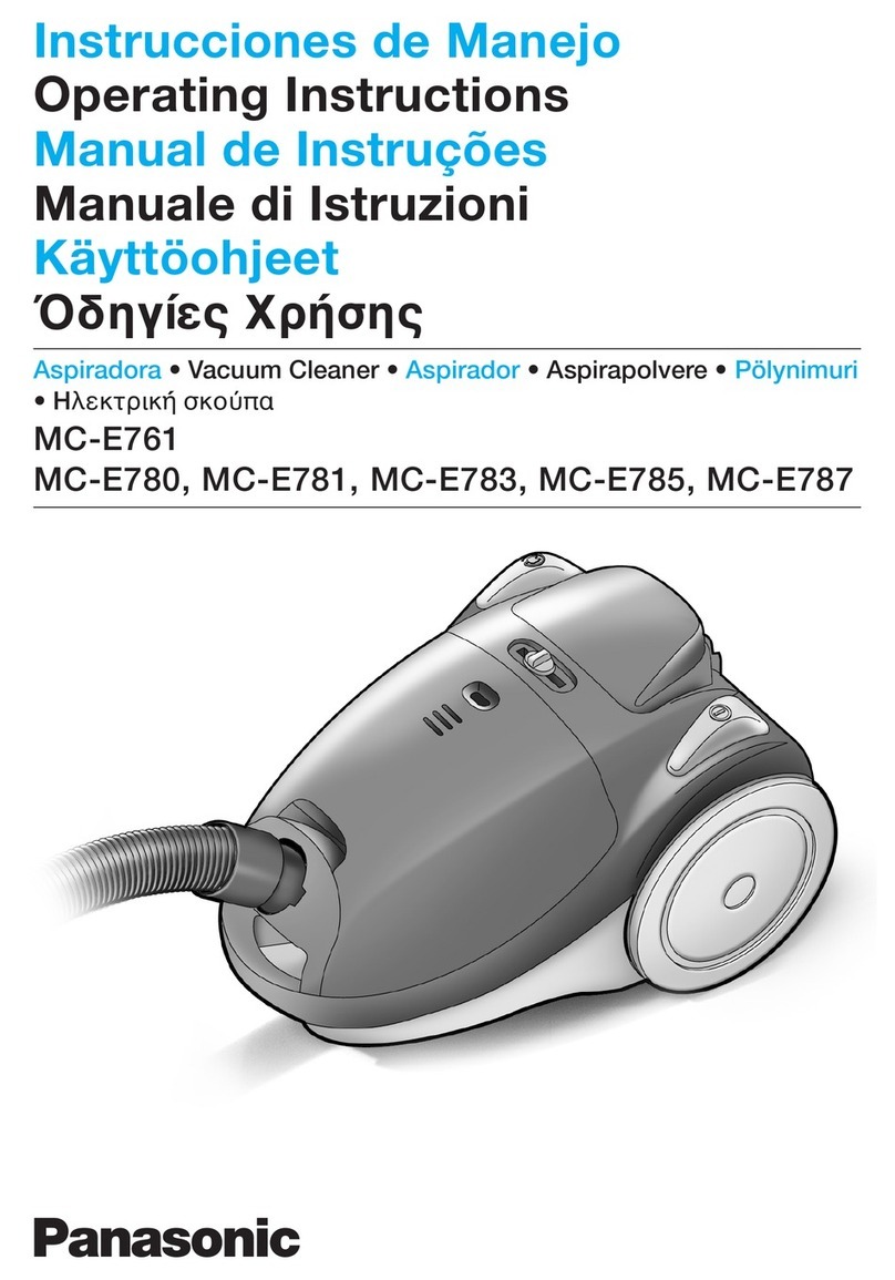 Panasonic MC-E761 operating instructions
