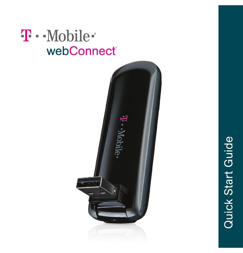 T-Mobile webConnect Jet User manual