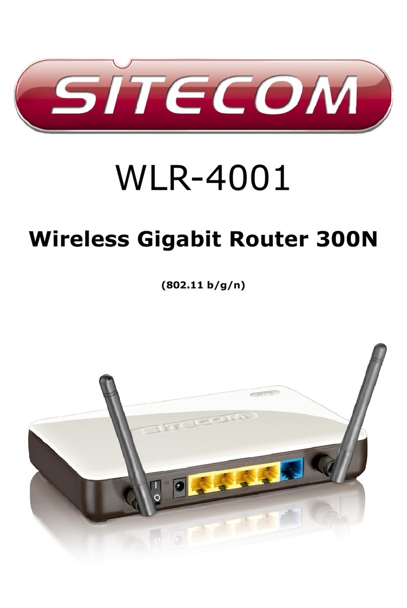 Sitecom WLR-4001 User manual