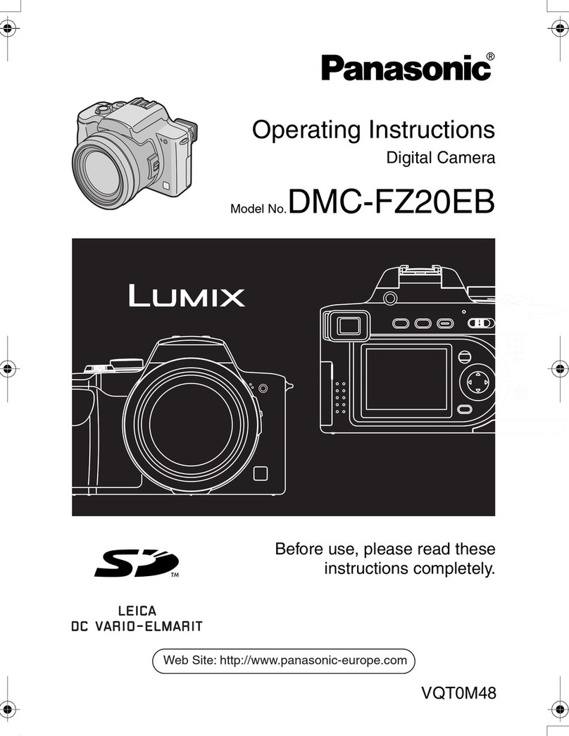 Panasonic LUMIX DMC-FZ20EB User manual