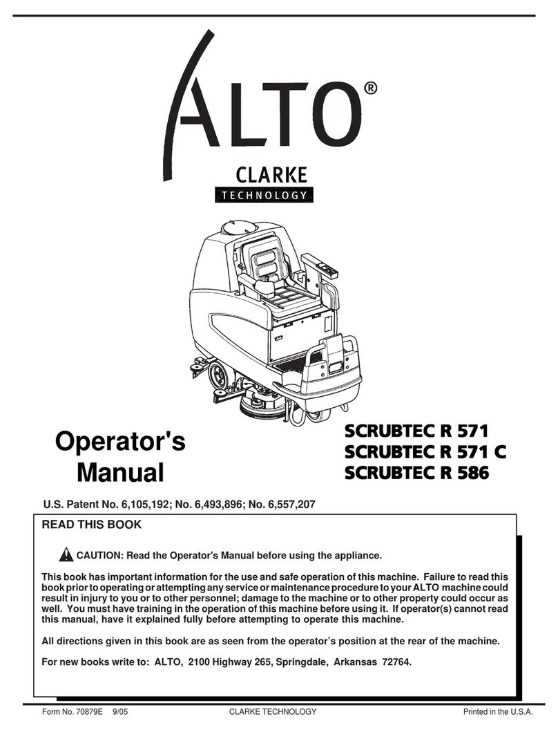 Alto SCRUBTEC R 586 User manual