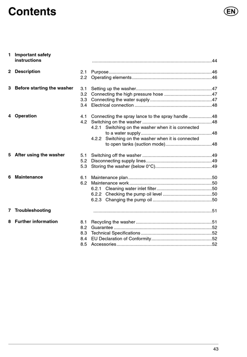 Nilfisk-ALTO POSEIDON 2-26 PORTABLE operating instructions
