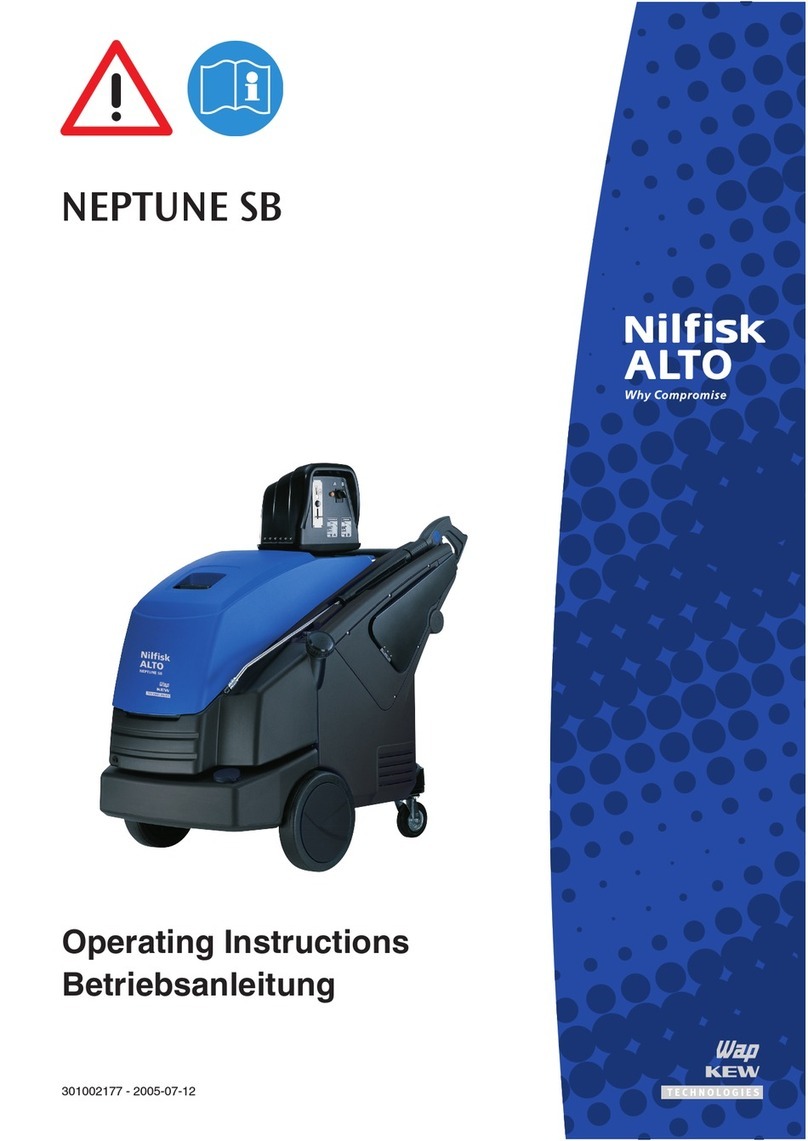 Nilfisk-ALTO NEPTUNE SB operating instructions