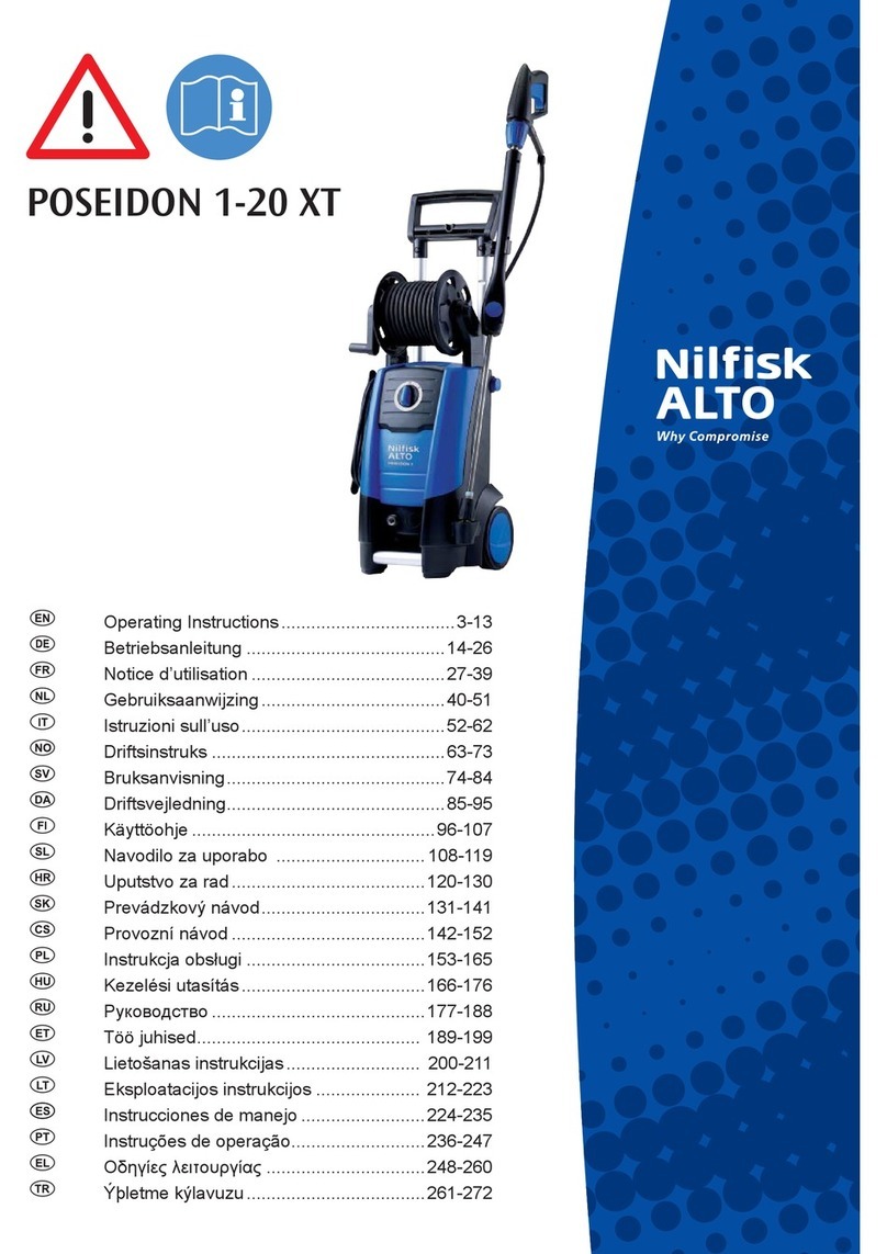 Nilfisk-ALTO POSEIDON 1-20 XT User manual