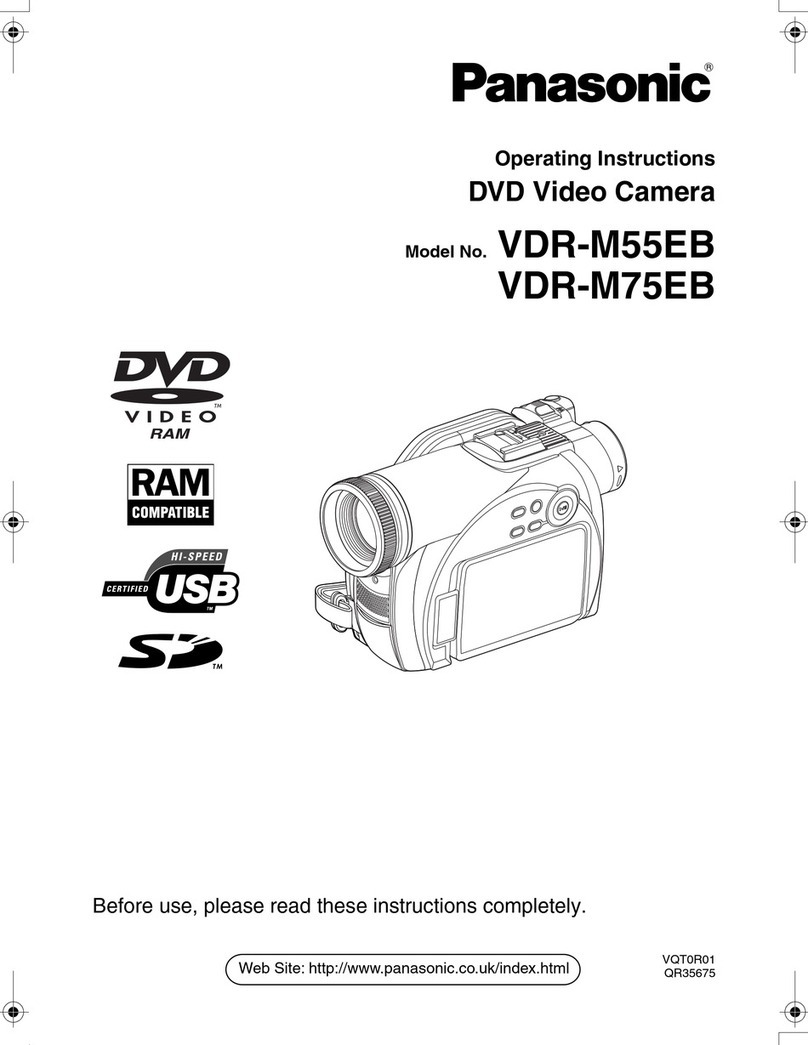 Panasonic VDR-M55EB operating instructions