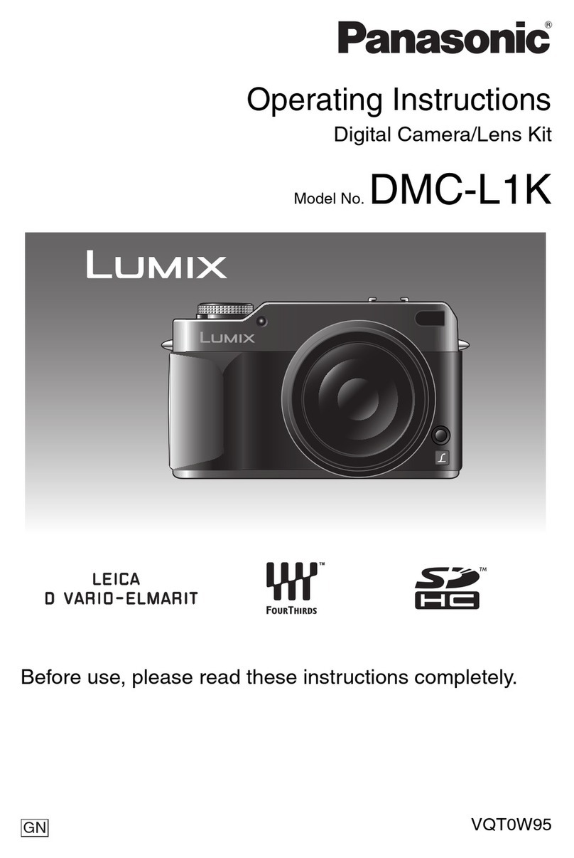 Panasonic DMC-L1K - Lumix Digital Camera SLR User manual