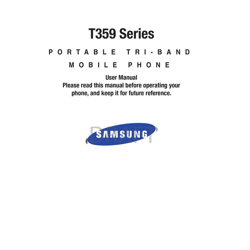 Samsung T359 Series user manual