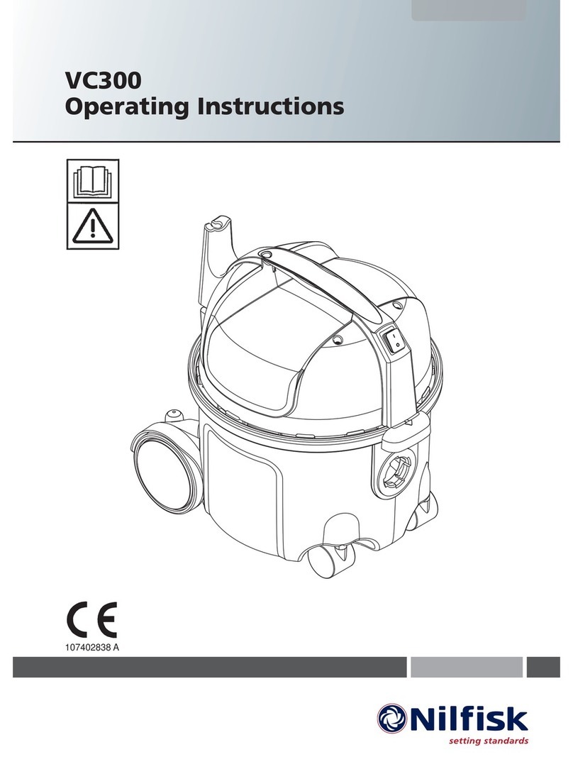 Nilfisk-Advance VC300 Series operating instructions Nilfisk-Advance VC300 Series operating instructions