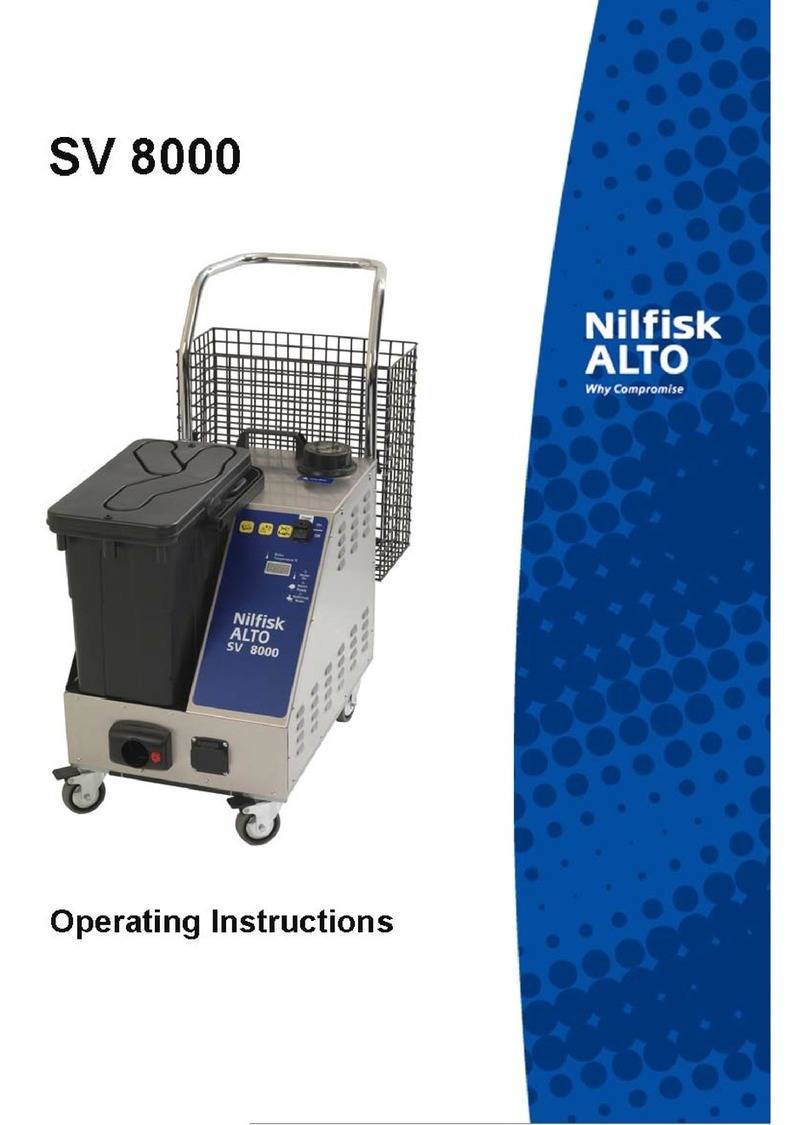Nilfisk-ALTO SV 8000 operating instructions