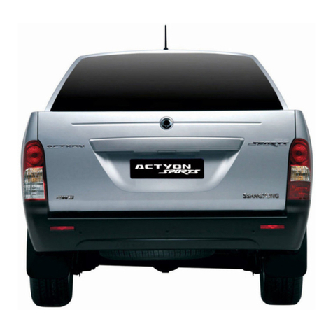 SSANGYONG ACTYON User manual