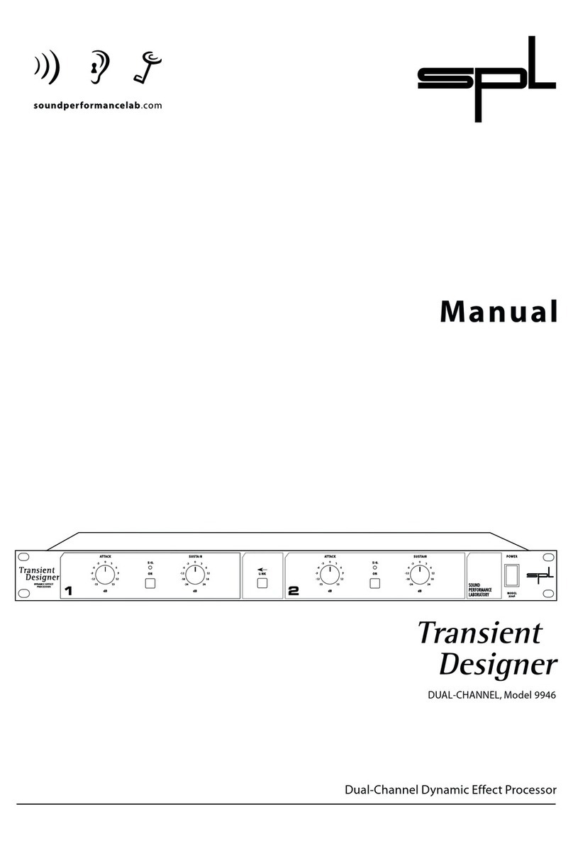 SPL Transient Designer 9946 user manual