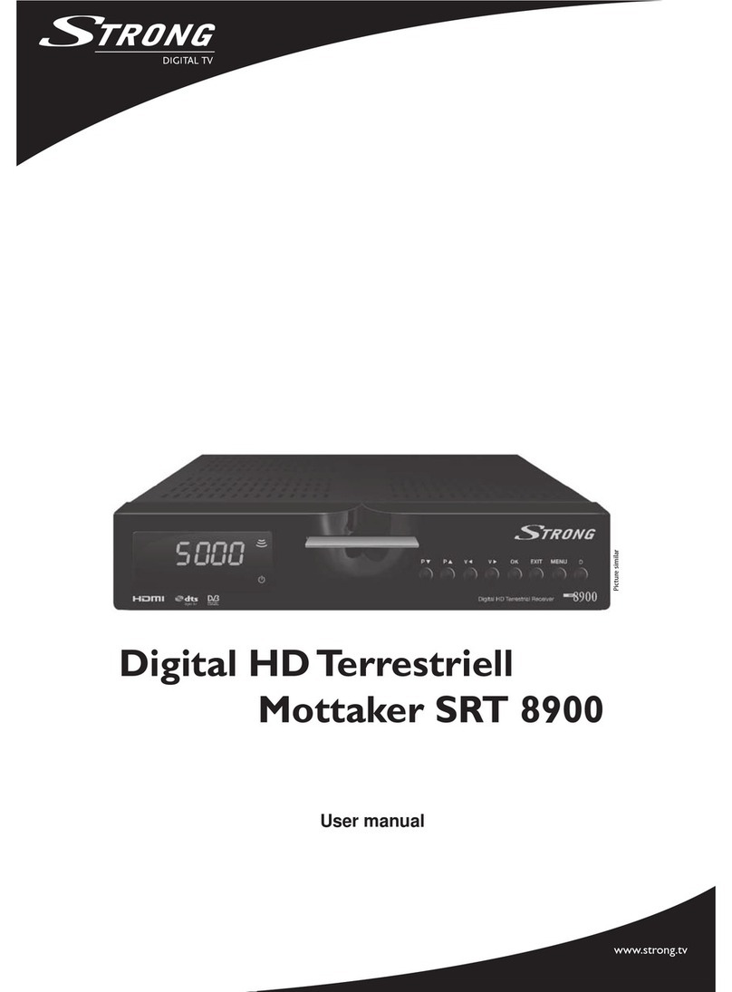 Strong SRT 8900 user manual