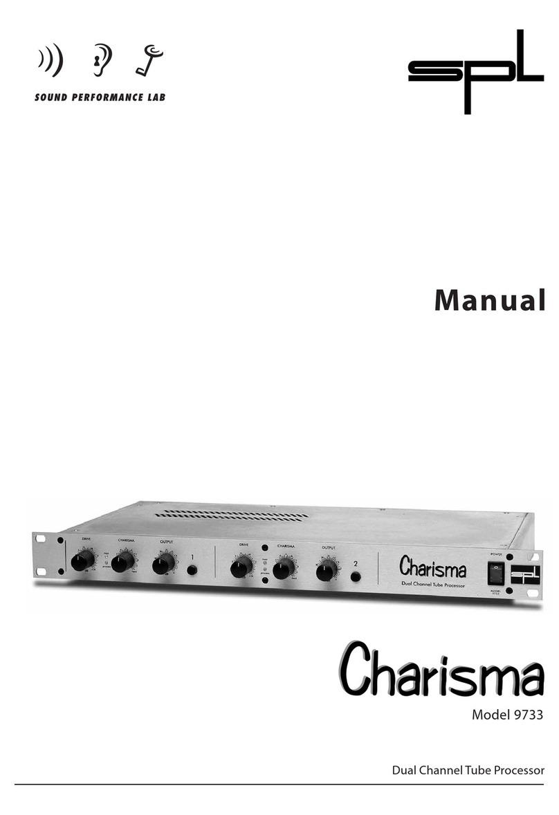 SPL Charisma 9733 user manual