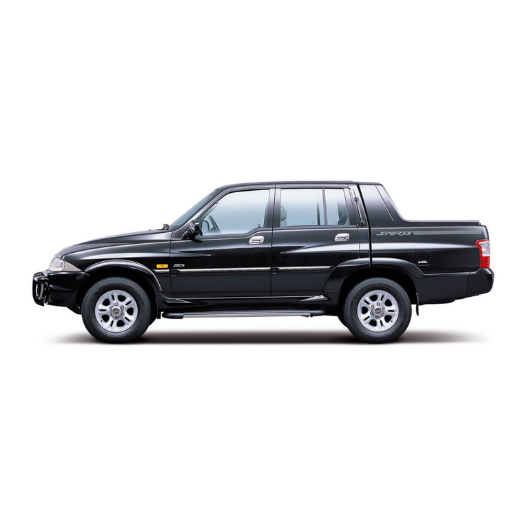 SSANGYONG MUSSO SPORT 2004 User manual SSANGYONG MUSSO SPORT 2004 User manual