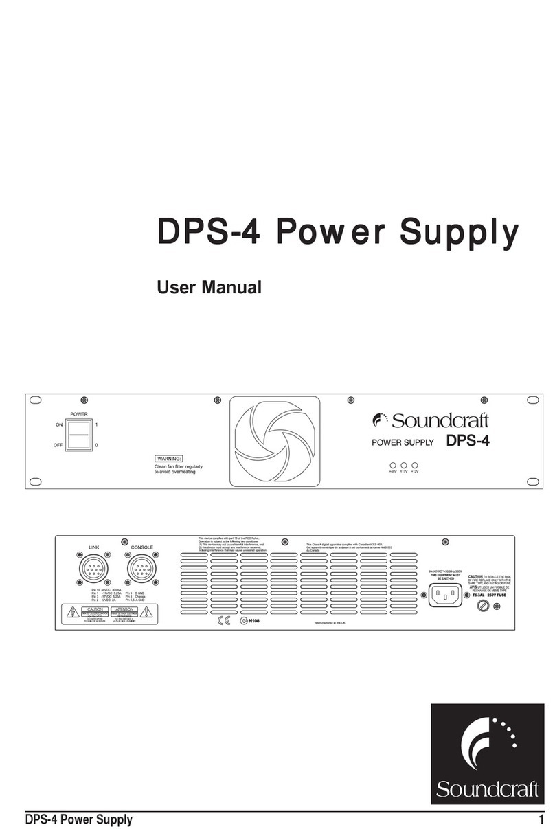 SoundCraft DPS-4 user manual