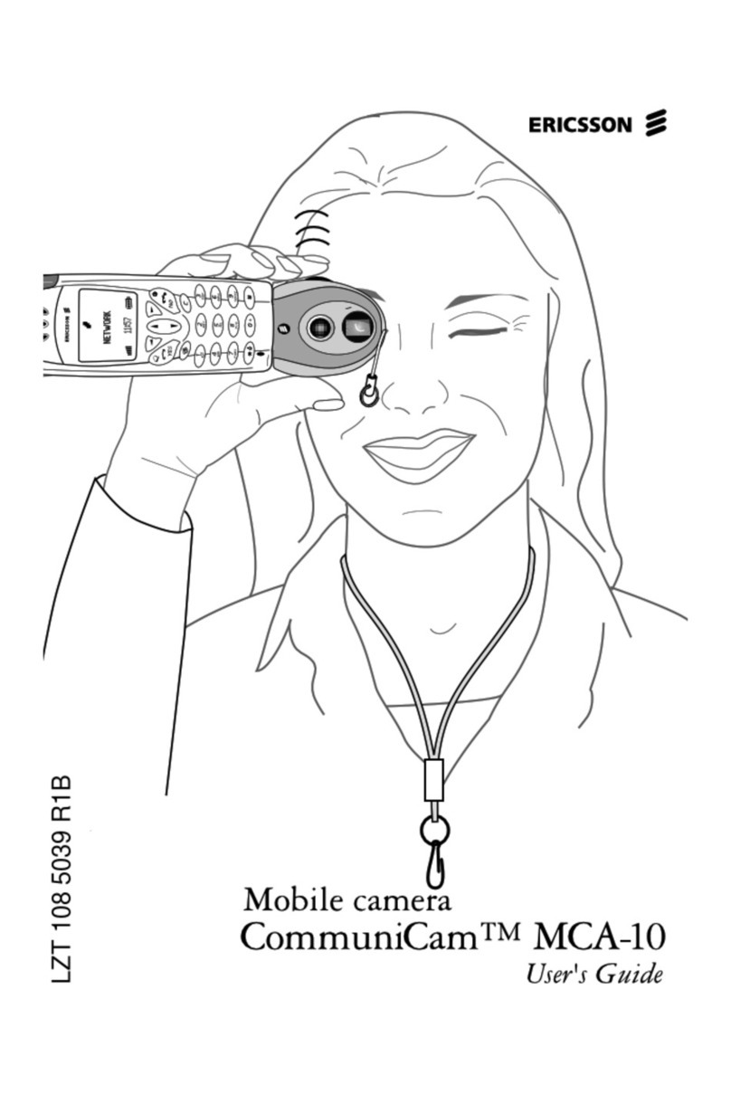 Ericsson CommuniCam MCA-10 user guide