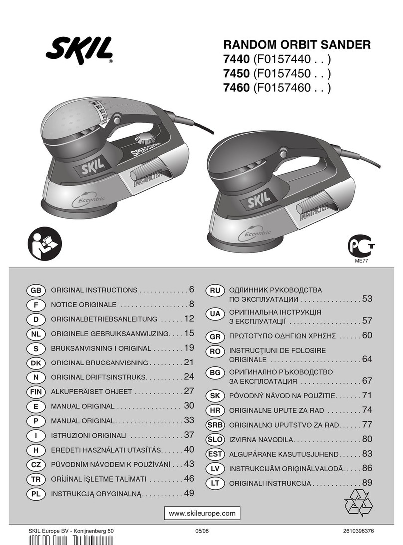 Skil 7440 User manual