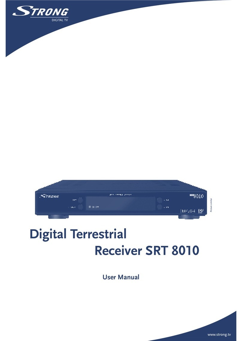 Strong SRT 8010 User manual
