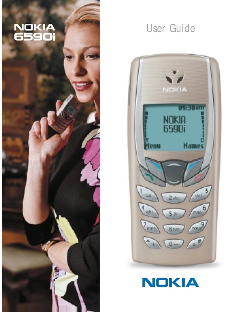 Nokia 6590i User manual Nokia 6590i User manual