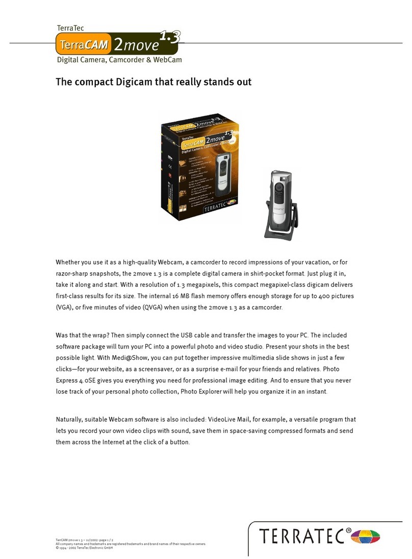 TerraTec TerraCAM 2move 1.3 Product information